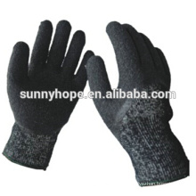 Sunnyhope 7gauge fibre acrylique + HPPE mélangé tricoté Gants de sécurité résistant aux coupures